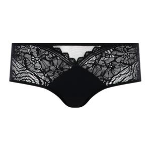 Chantelle EasyFeel Floral Touch hipster slip, zwart