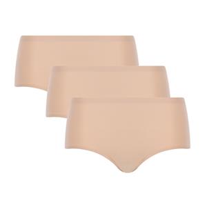Chantelle SoftStretch 3-pack hipster slip, beige
