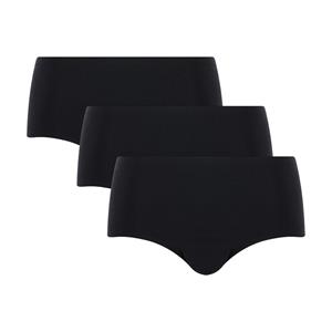 Chantelle SoftStretch 3-pack hipster slip, zwart
