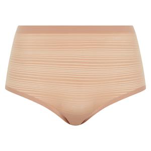 Chantelle SoftStretch Stripes maxi slip, nude