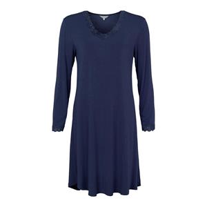 Lady Avenue Bamboo nachtjapon, blauw