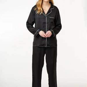 CCDK nachtmode et loungewear Ccdk Josephine Pyjama, Kleur: Zwart