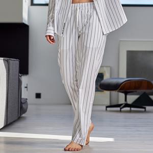 JBS of Denmark Bamboo Blend pyjamabroek, wit