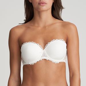 Marie jo Jane Strapless BH, Kleur: Wit