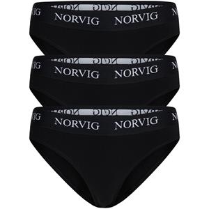 Norvig 3-Pack tai slip, zwart