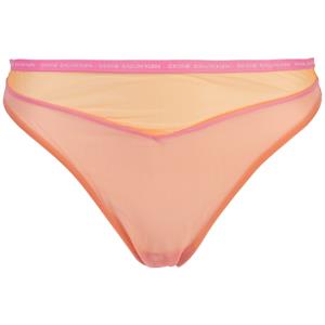 Calvin klein Lingeri High Waist Tanga Slip, Kleur: Orange Juice