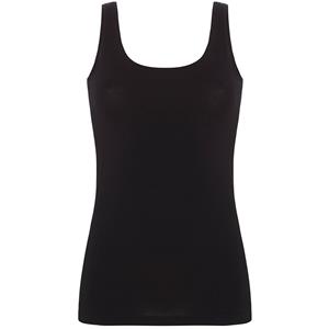 Femilet Basic Cotten Tank Top, Kleur: Zwart