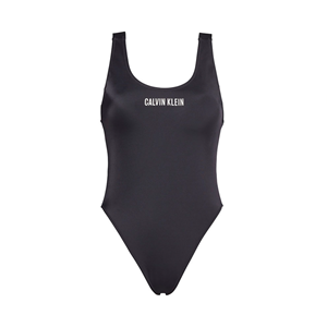 Calvin klein Scoop badpak zonder beugel, zwart
