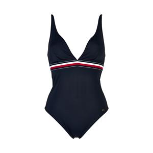 Tommy Hilfiger badpak zonder beugel, blauw
