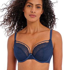 Freya Catwalk BH met beugel, blauw
