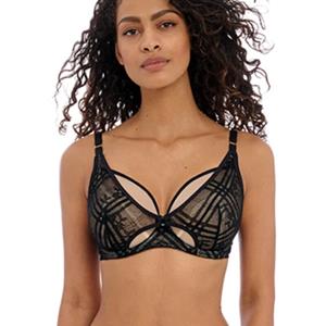 Freya Fatale BH met beugel, zwart