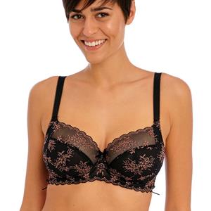 Freya Offbeat Decadence BH met beugel, zwart