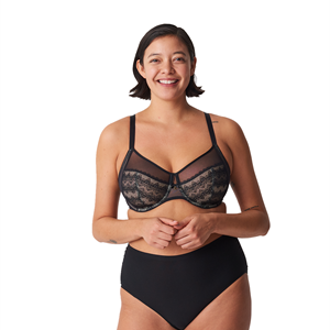 Chantelle Révéle Moi BH met beugel, zwart