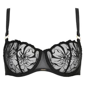 Chantelle Fleurs BH met beugel, zwart