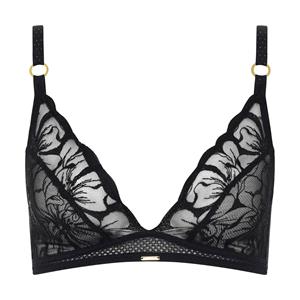 Chantelle Fleurs BH zonder beugel, zwart