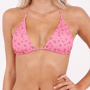 Neo Noir Beige Ocean Floral Bikinitop, Kleur: Rose