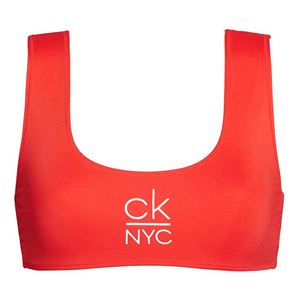 Calvin klein Bikini Bralette bikinitop, rood