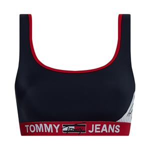 Tommy hilfiger Bralette Bikinitop, Kleur: Zwart