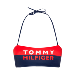 Tommy hilfiger Fixed Bendeau bikinitop, rood