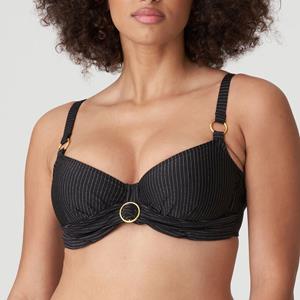 PrimaDonna Solta bikinitop met beugel, zwart