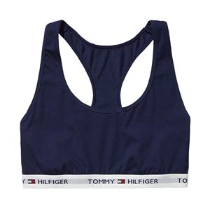 Tommy hilfiger Bralette Top, Kleur: Blauw Blazer