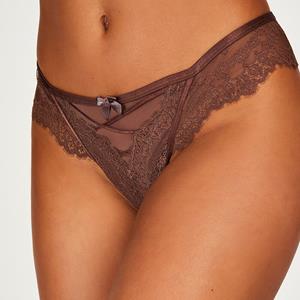 Hunkemöller Daisy brazilian slip, bruin
