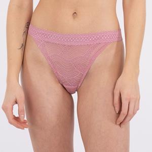 Neo Noir Beige Apple G-String, Kleur: Evening Rose