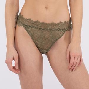 Neo Noir Beige Rood G-String, Kleur: Dusty Groente