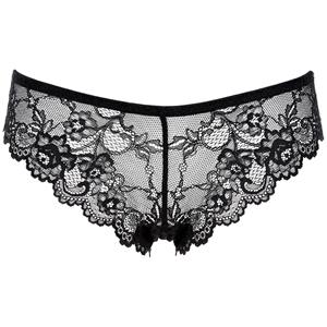 Triumph Tempting Lace Brazilian G-String, Kleur: Zwart