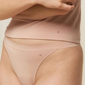 Triumph Smart Wit Brazilian G-String, Kleur: Beige