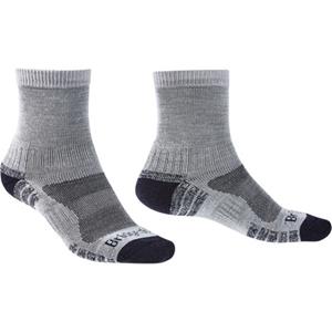 Bridgedale Lightweight Merino Performance 3/4 Crew Heren Wandelsok Silver/Navy