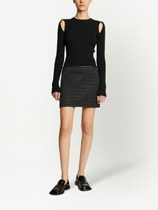 proenzaschoulerwhitelabel Proenza Schouler White Label Mini-rok van imitatieleer - Zwart