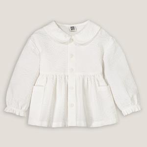 LA REDOUTE COLLECTIONS Hemd met lange mouwen in seersucker