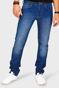 TORLAND Herren vegan Jeans Slim Fit Benny Mid Indigoblau