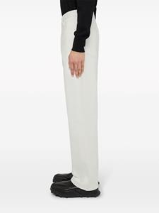 jilsander Jil Sander Mid waist straight jeans - Wit