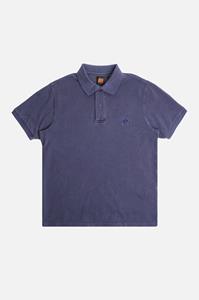 Trendsplant Herren vegan Polohemd Beacon Blue