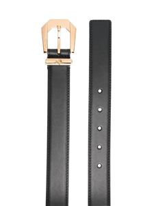 Versace Medusa leren riem - Zwart