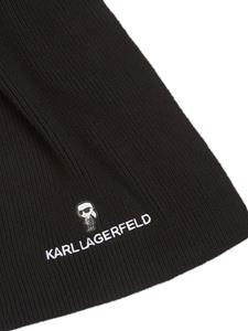 Karl Lagerfeld Wollen sjaal - Zwart