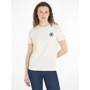 Tommy hilfiger T-shirt met ronde hals en korte mouwen