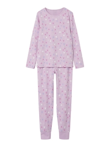 Name it roze meisjes pyjama - Pink Hearts - Katoenen pyjama