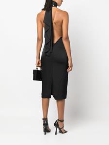 karllagerfeld Karl Lagerfeld Mini-jurk met ruches - Zwart