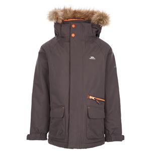 Trespass Kinderen/Kinderen opgetogen Parka (Donkergrijs)
