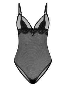 dolce&gabbana Dolce & Gabbana Body met kant - Zwart