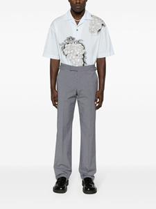 Vivienne Westwood Sang gingham-check tailored trousers - Zwart