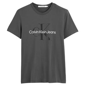 CALVIN KLEIN JEANS T-shirt met ronde hals en motief vooraan