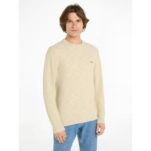 Calvin klein Trui met ronde hals in slub