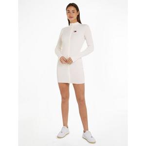 Tommy Jeans Strickkleid "TJW BADGE ZIP SWEATER DRESS", mit Zipper