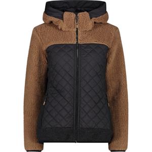 Wooltech hoodie dames CMP Teddy Fur effect