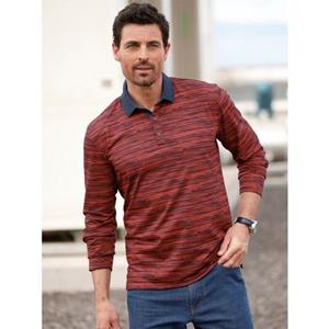 Marco Donati Shirt met lange mouwen Poloshirt met lange mouwen (1-delig)