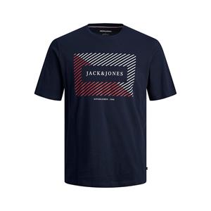 JACK&JONES T-shirt met ronde hals en logo